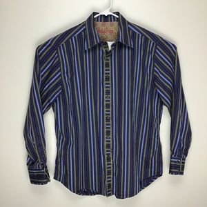 Robert Graham mens long sleeve button up shirt 2XL